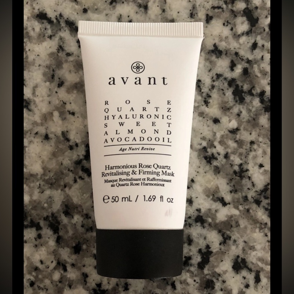 Avant Rose Quartz Revitalizing Firming Mask 1.69 oz 50ml Full Size ~ New! ❤️